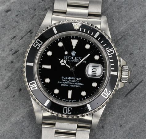 16610 rolex dial size|rolex submariner 16610 price.